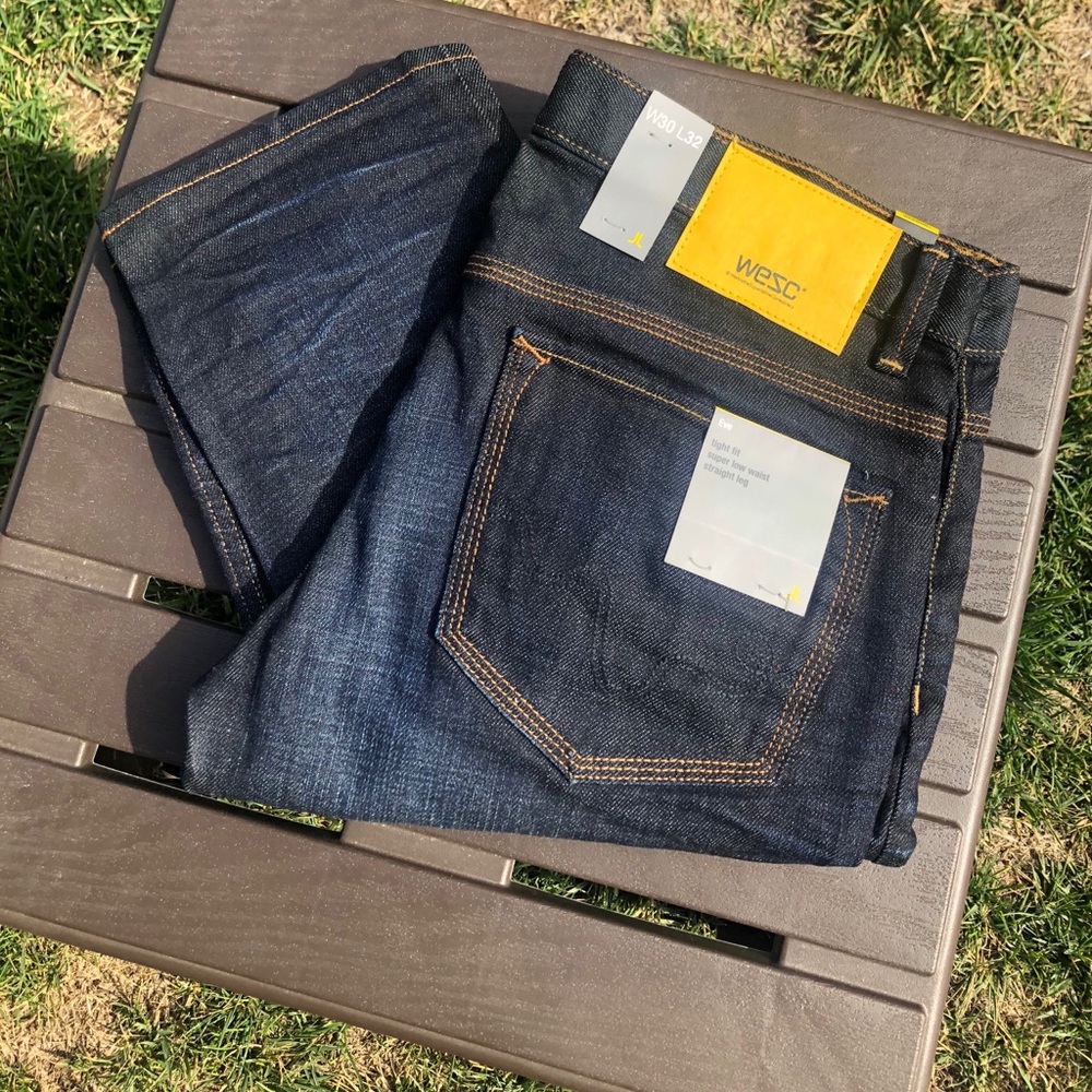 WeSC Raw Denim Jeans